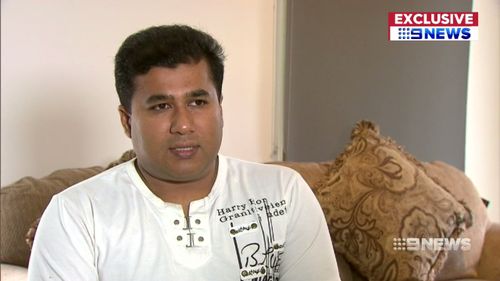 Bobby Rahman had only returned from his mother's funeral in Bangladesh hours before the robbery. (9NEWS)