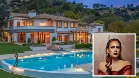 Adele celebrity home LA property real estate USA