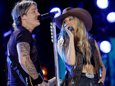 Keith Urban and Lainey Wilson