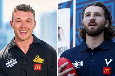 Patrick Cripps and Marcus Bontempelli; AFL State of Origin