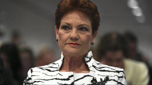 Senator Pauline Hanson was among the audience. (Image: AAP)