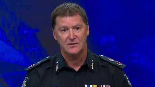 VIctoria Police chief commissioner Shane Patton