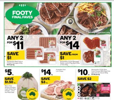 Woolworths has so much variety and when it comes to barbeque food items, they have outdone themselves.