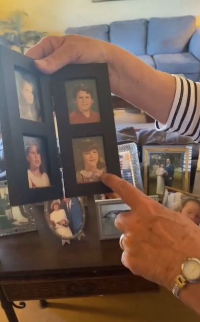 Mum's harsh response to moving daughter to the back of her prized family photo display