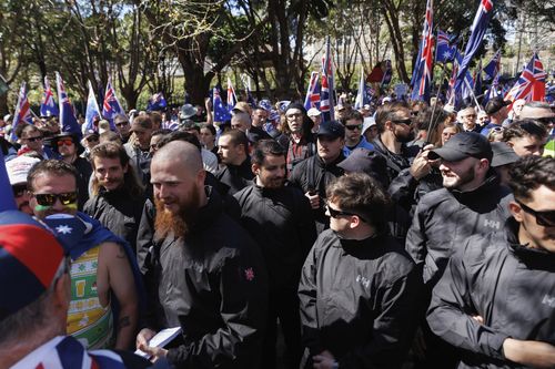 Avustralya'daki anti-göç protestosu