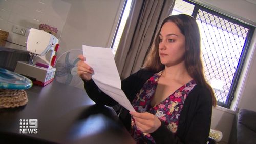 Emily Bengree from Brisbane says she was well equipped to pay for her two week hotel quarantine during her stay in November but is now unable to do so.