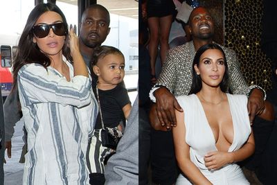 While Kim Kardashian might bathe in the glow of the spotlight, hubby Kanye likes to lay low... or lurk low more like it. <br/><br/>Yep, every single time we see a high-fash snap of the Kardashian-Jenner clan, Kanye's creeping somewhere in the background... posing as a pot plant for the paps. <br/><br/>Since finding creepy pics of Mr West is a daily occurence for TheFIX, we've collected as many as we can just for you guys... oh, and for our Friday afternoon LOLs. <br/><br/>Here are our faves...