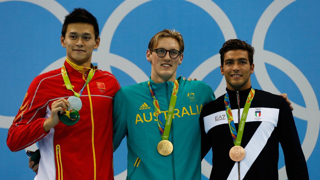 Australia rejects calls for Mack Horton to apologise to Sun Yang. (AAP)