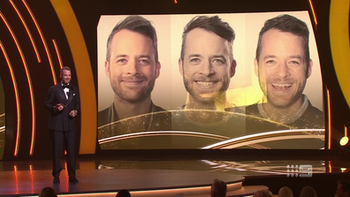 Hamish Blake wins the Gold Logie for 2022.