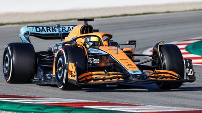 Norris 'annoyed' despite topping first day
