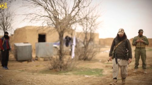 The video bears the hallmarks of previous ISIL execution clips. (Supplied)