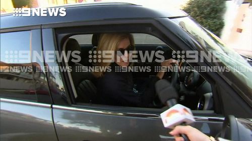 Media personality Deborah Hutton told 9NEWS she was leaving the case to the police.