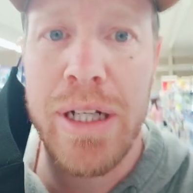 Aussie man attempts to 'find a wife' in a supermarket cleaning aisle, much to no one's delight