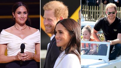 Prince Harry and Meghan's Invictus Games visit in photos