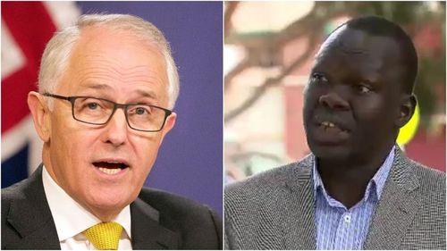 Richard Deng spoke about Mr Turnbull at a press conference on Tuesday. (AAP/9NEWS)