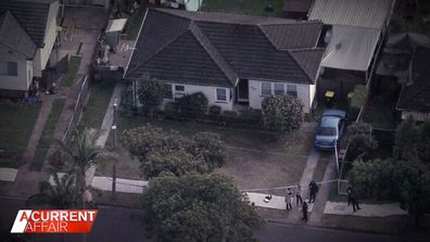 Drew Douglas' family home at St Marys in western Sydney.