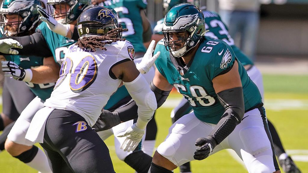 Eagles tackle Jordan Mailata's family has come from Australia to watch him  vs. Saints