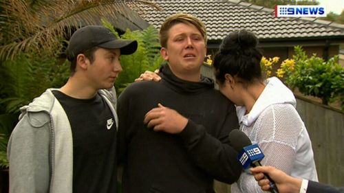 Harley, Luke and Jade Mitchem say their father was "caring" and "kind". (9NEWS)