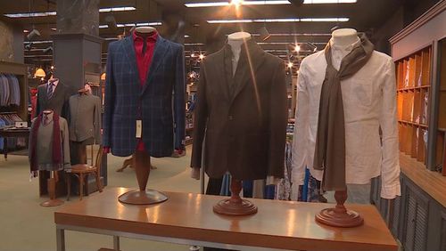 Utah Moolen Mills gives suits to homeless people to help boost their confidence during job interviews. (Source/ KSL.com)