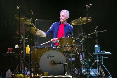 The Rolling Stones drummer Charlie Watts