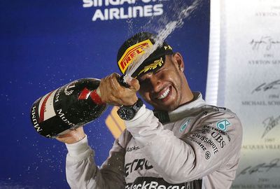 No.2 - Lewis Hamilton, Mercedes,  $28.8 million