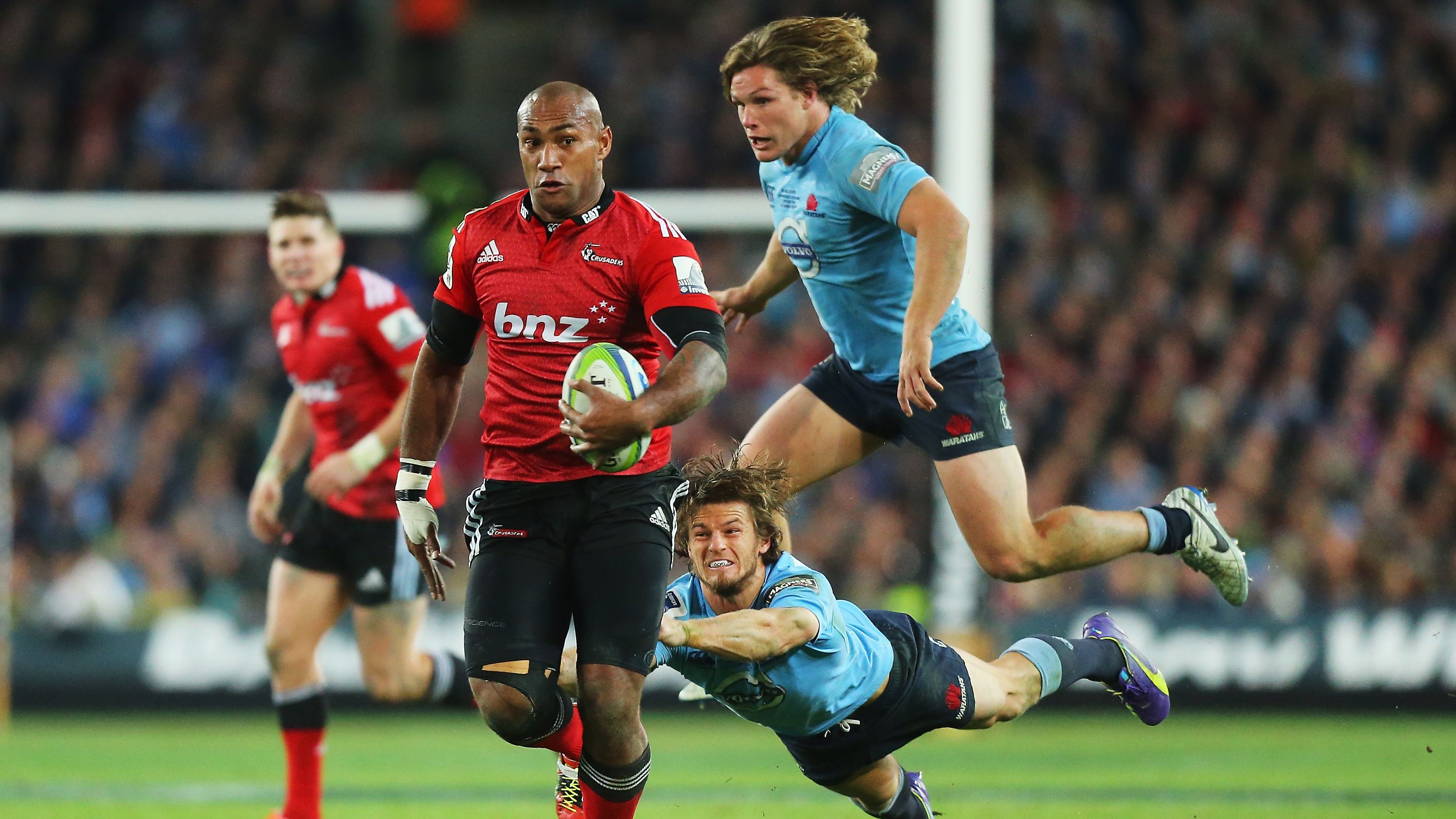 Nemani Nadolo during the 2014 Super Rugby final.