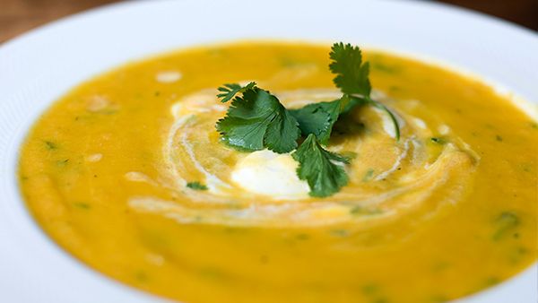 Carrot and honey wellness soup