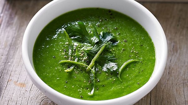 Scotty Gooding's kale and avocado soup