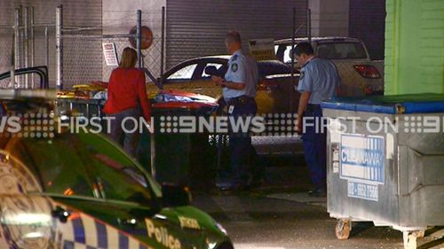 Police at the scene in Coffs Harbour. (9NEWS)