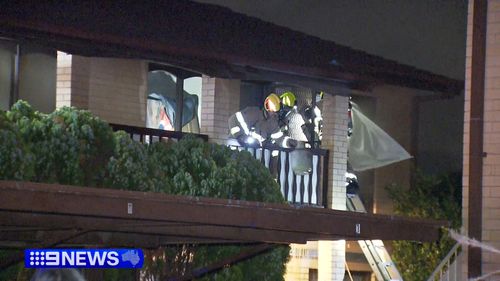 The Brooklyn Park Adelaide apartment fire began at around 4am.