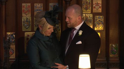 Zara Phillips, cousin of Prince Harry, is eight months pregnant. Picture: WENN