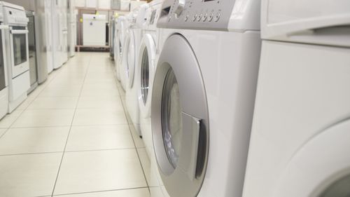 The price of electronics like washing  machines and fridges has risen.