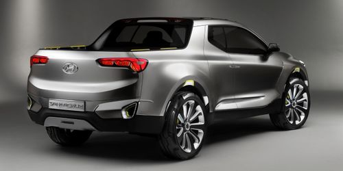 Kia collaborates with Hyundai on research and development. This is the Hyundai Santa Cruz concept currently in the works.