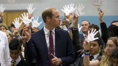 Prince William joins anti-bullying workshop for Diana Award charity