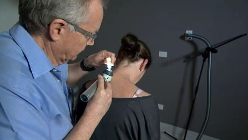 Currently, melanoma detection relies on a visual skin examination followed by a biopsy. Picture: 9NEWS.