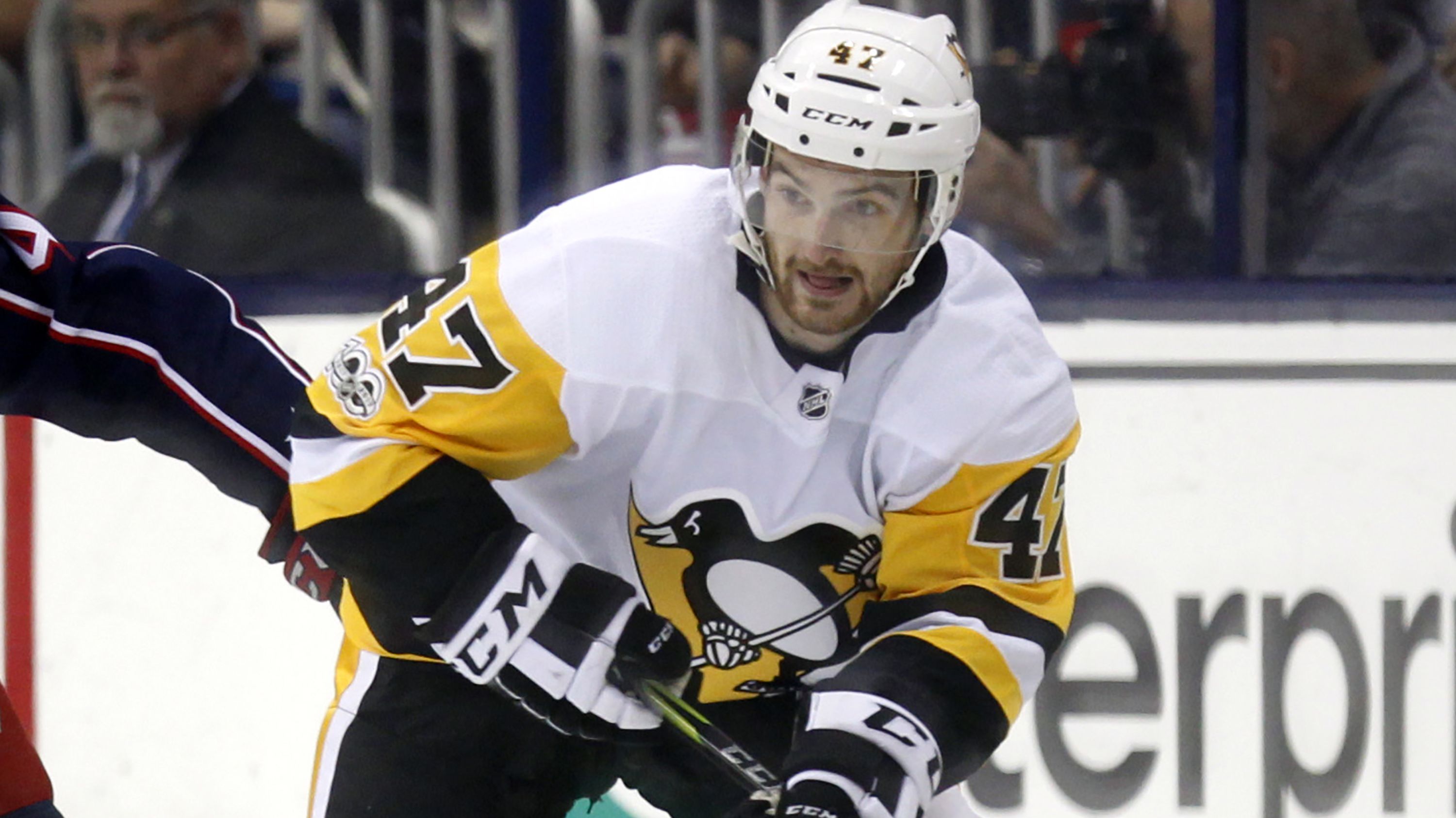 Adam Johnson for the Pittsburgh Penguins.