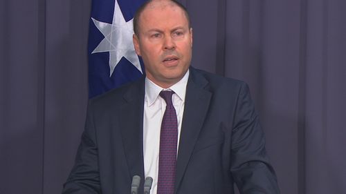 Treasurer Josh Frydenberg.