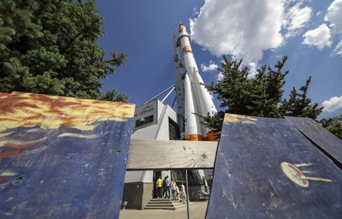 The Samara Cosmos Museum is dedicated to Soviet-era space exploration. (AAP)