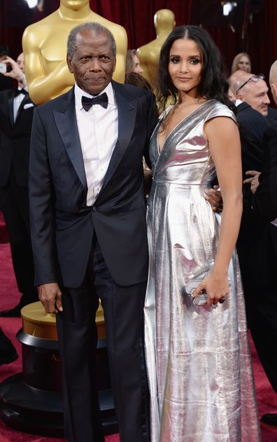 Sidney, daughter Sydney Tamiia Poitier, Oscars, red carpet