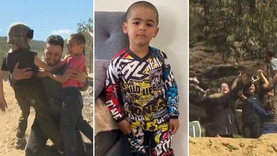 Anthony &#x27;AJ&#x27; Elfalak has been found alive after four days in the bush on his family&#x27;s property in Putty, NSW.