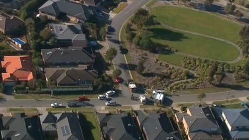 Neighbours have been evacuated from the area. (9NEWS)