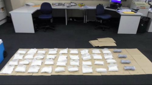 The haul was valued at $13 million. (NSW Police)