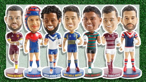 9PR: Get your favourite NRL players in your home in the shape of a bobblehead!