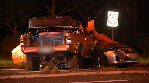 Police believe speed may have been a factor. (9NEWS)