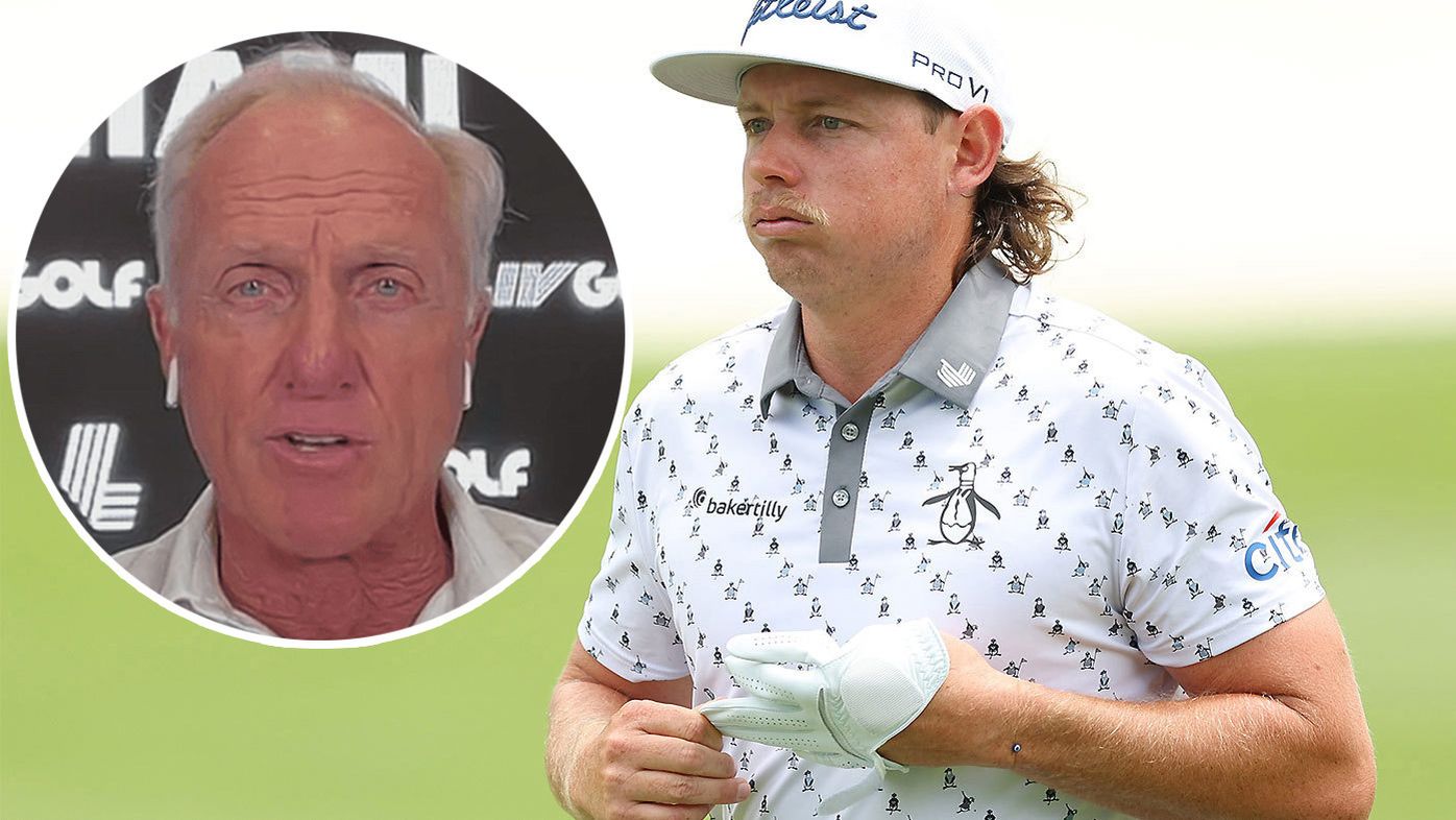Greg Norman had some timely advice for Cameron Smith.