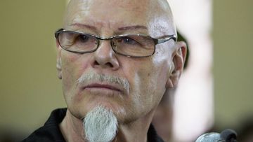 Former British glam-rocker, Gary Glitter at the People&#x27;s Courthouse in Ba Ria, Vietnam.