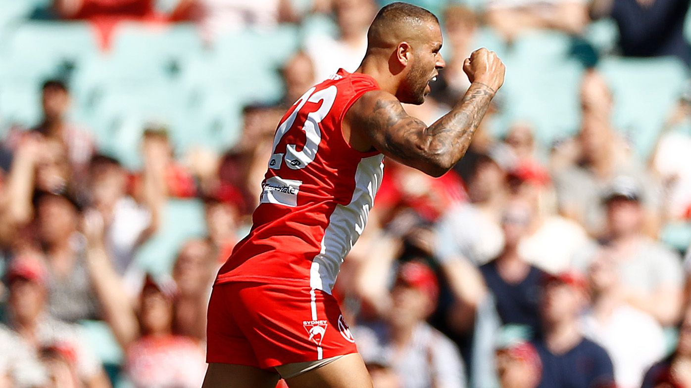 Lance Franklin backed to reach 1000 AFL goals 'easily' after starring in comeback game