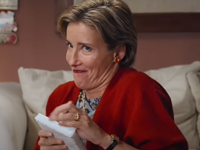 Emma Thompson, as Karen, in Love Actually