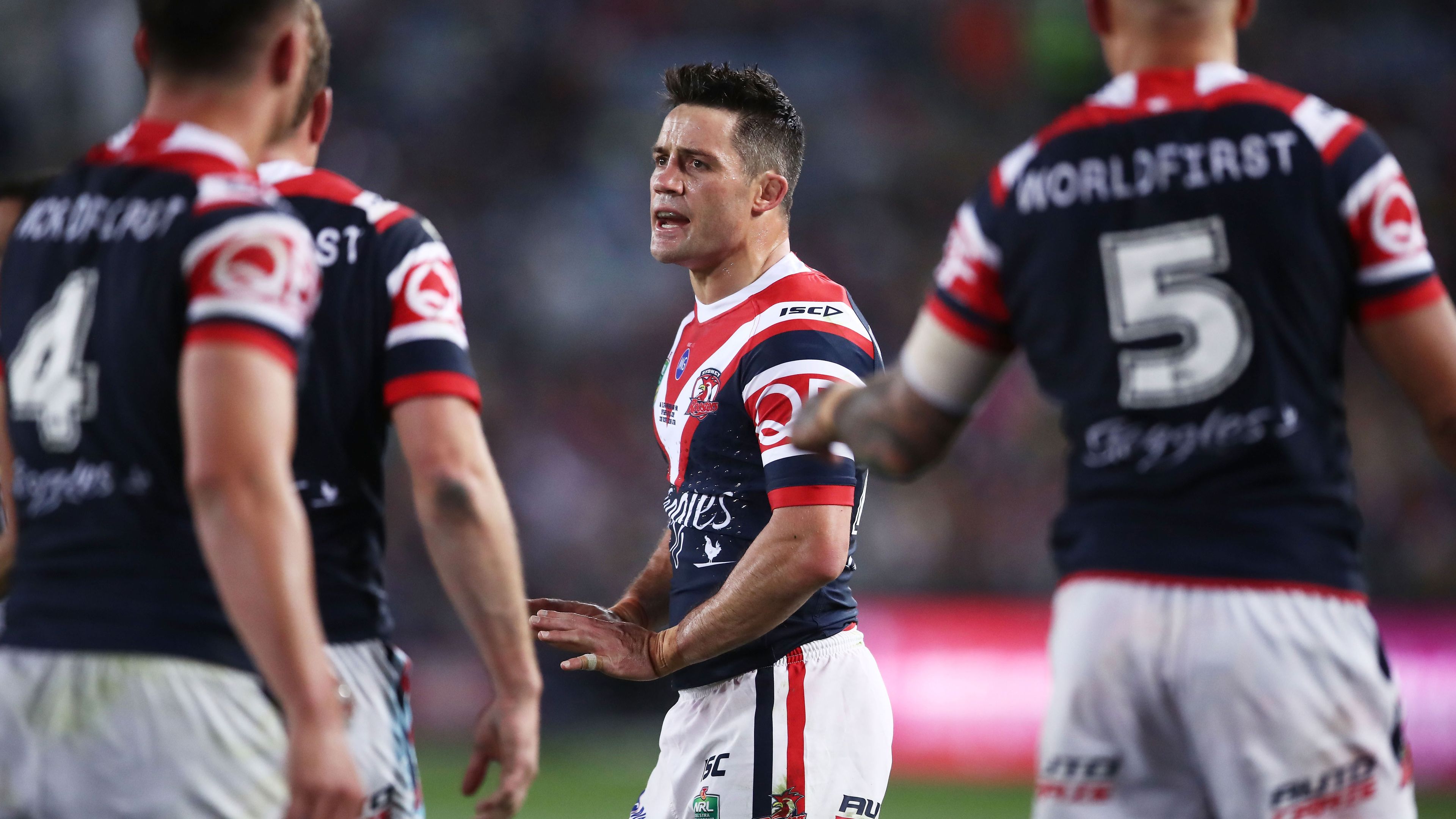 Roosters star Cooper Cronk.