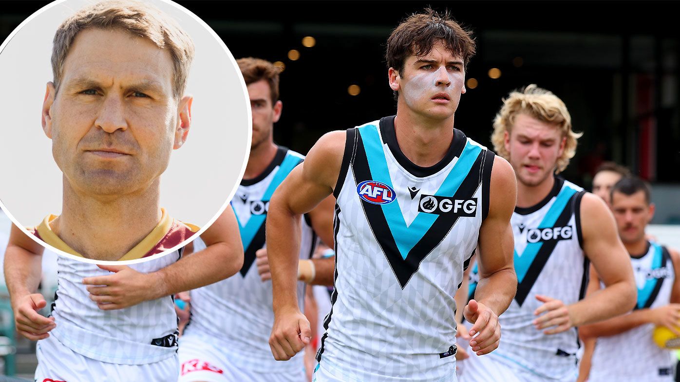 Port Adelaide Power. INSET: Kane Cornes